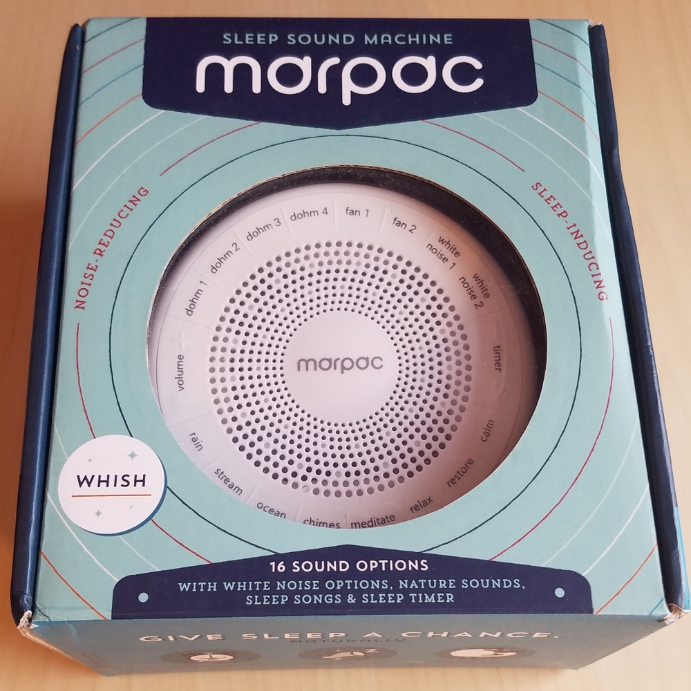 Marpac Yogasleep Whish White Noise Machine: NEW